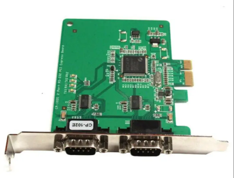Moxa CP-102E High Profile Dual Port RS-232 PCI-E serielle Karte