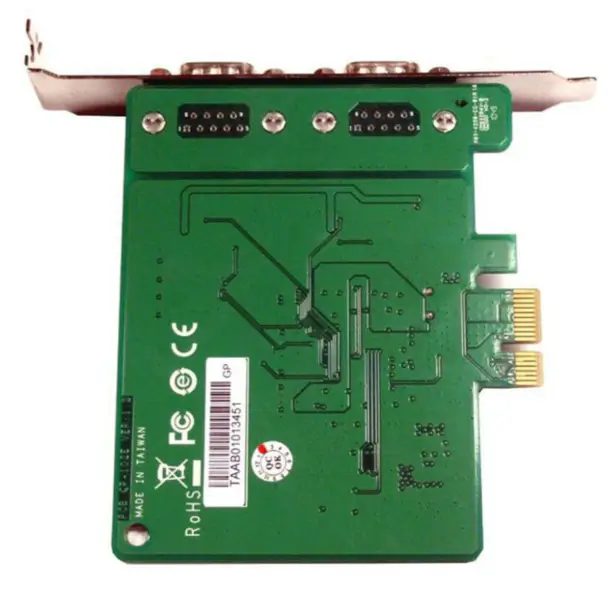 Moxa CP-102E High Profile Dual Port RS-232 PCI-E serielle Karte