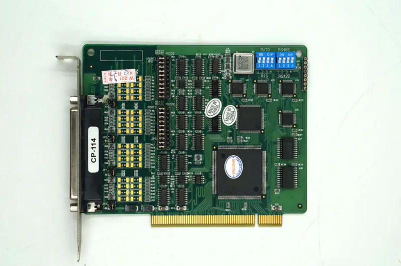 Moxa CP-114 4-port RS-232/422/485 PCI serielle Karte industrielle Hauptplatine