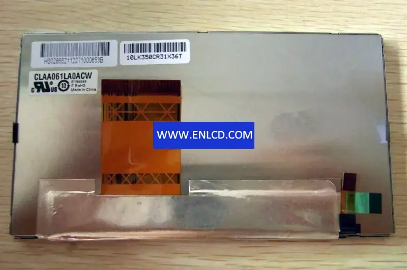 CLAA061LA0ACW CPT LCD panel Automotive Display
