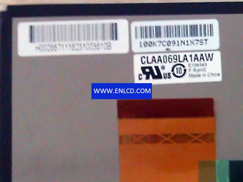 CLAA069LA1AAW CPT LCD panel Automotive Display