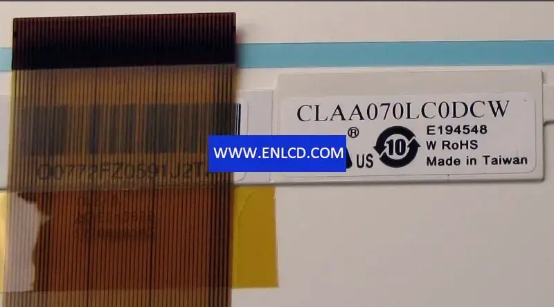 CLAA070LC0DCW CPT LCD panel