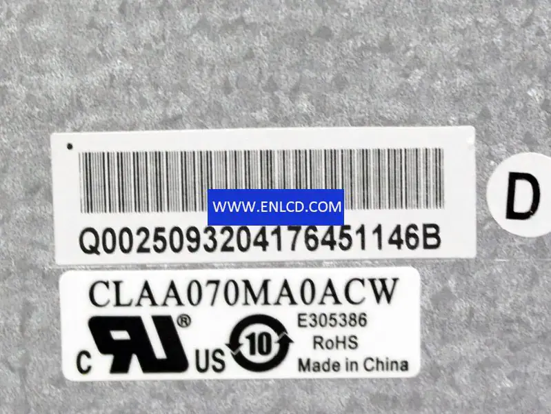 CLAA070MA0ACW CPT LCD面板