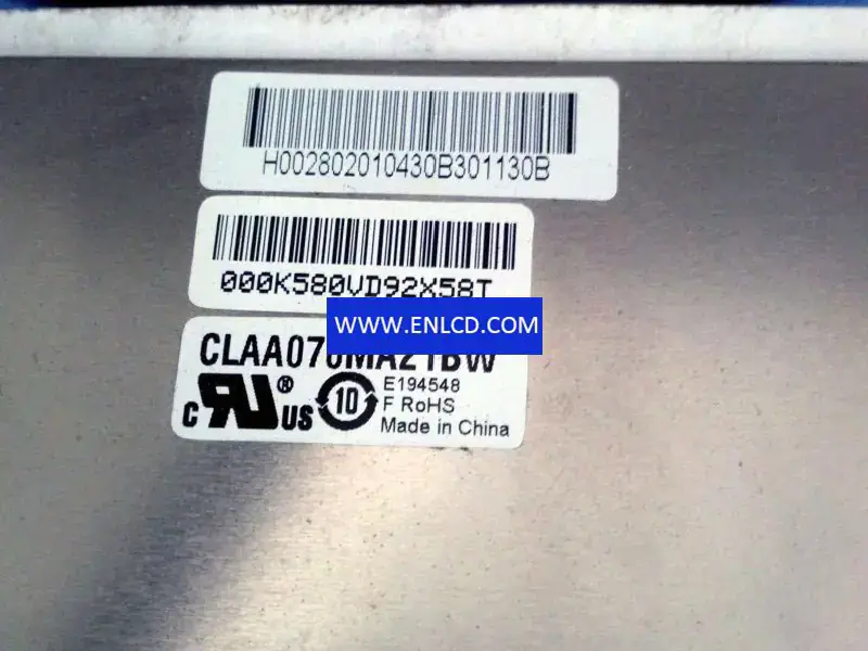 CLAA070MA21BW CPT LCD面板