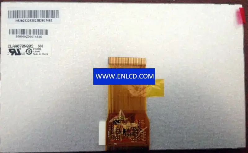 CLAA070NQ02 XN CPT LCD panel