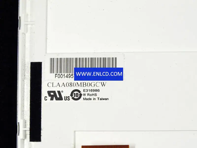 CLAA080MB0GCW CPT LCD panel