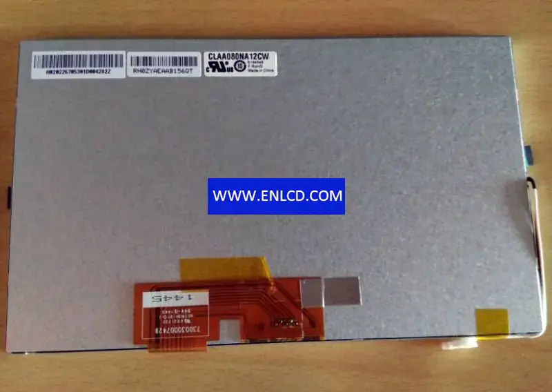 CLAA080NA12 CW CPT LCD panel Automotive Display