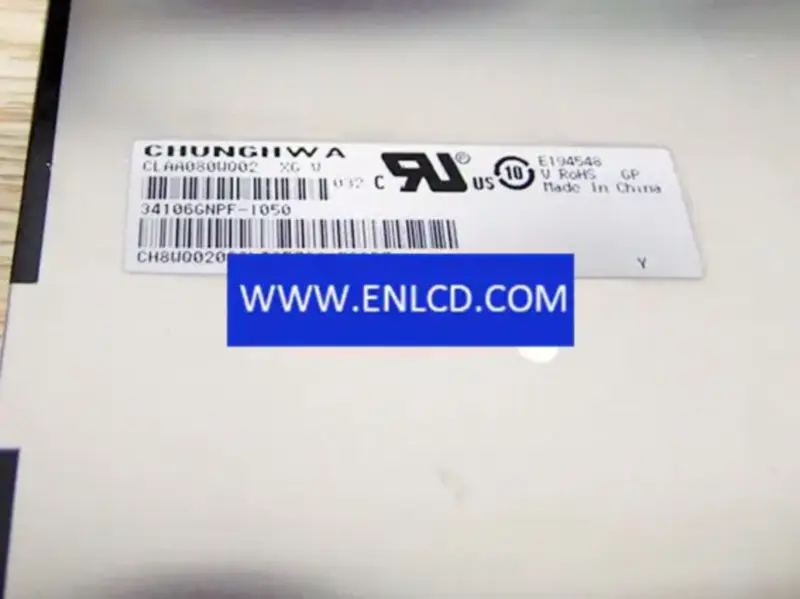 CLAA080WQ02 XG CPT LCD panel