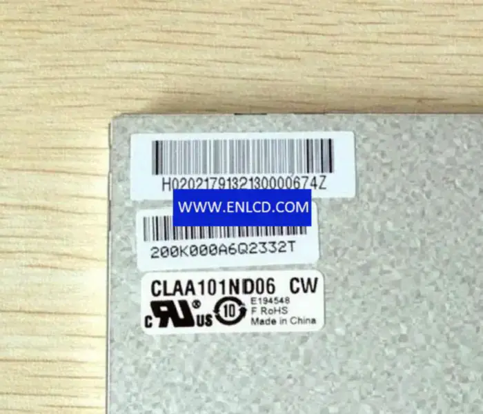 CLAA101ND06CW CPT LCD面板