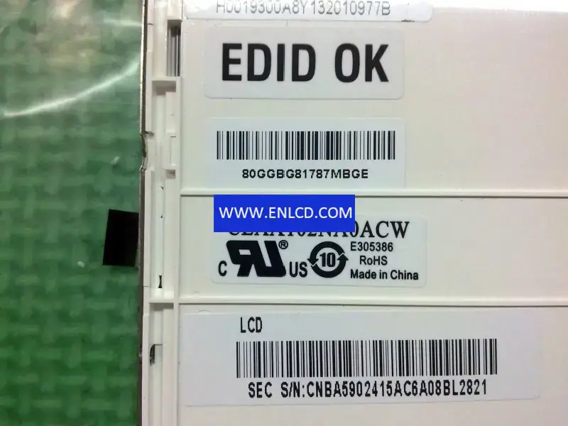 CLAA102NA0ACW CPT LCD panel