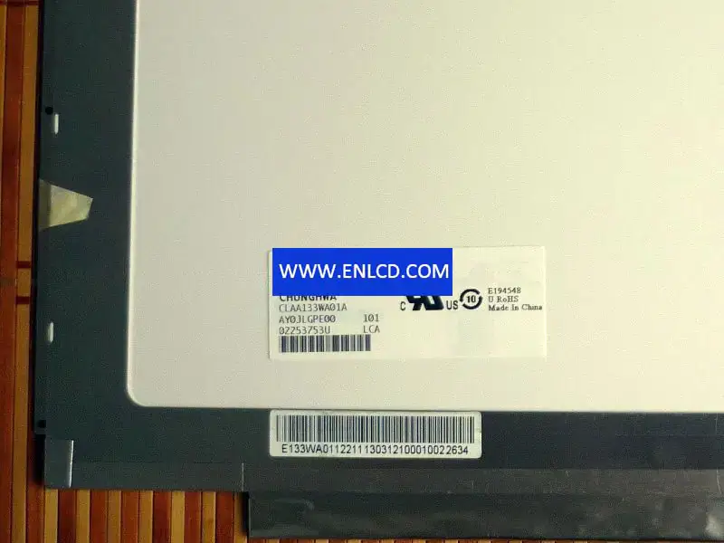 CLAA133WA01A CPT LCD panel
