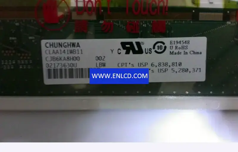 CLAA141WB11 CPT LCD-Panel