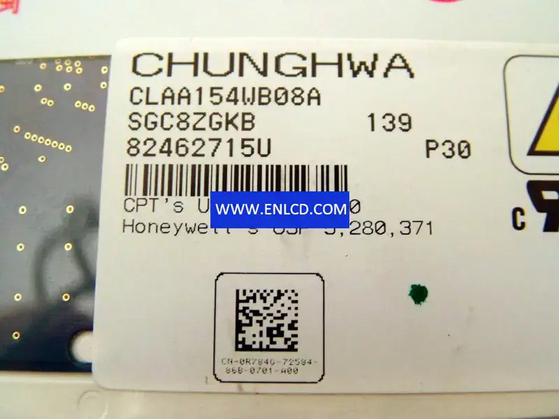 CLAA154WB08A CPT LCD panel