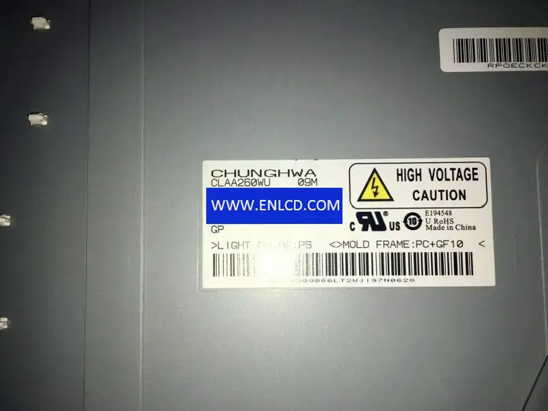 CLAA260WU09M CPT LCD面板桌面監視器