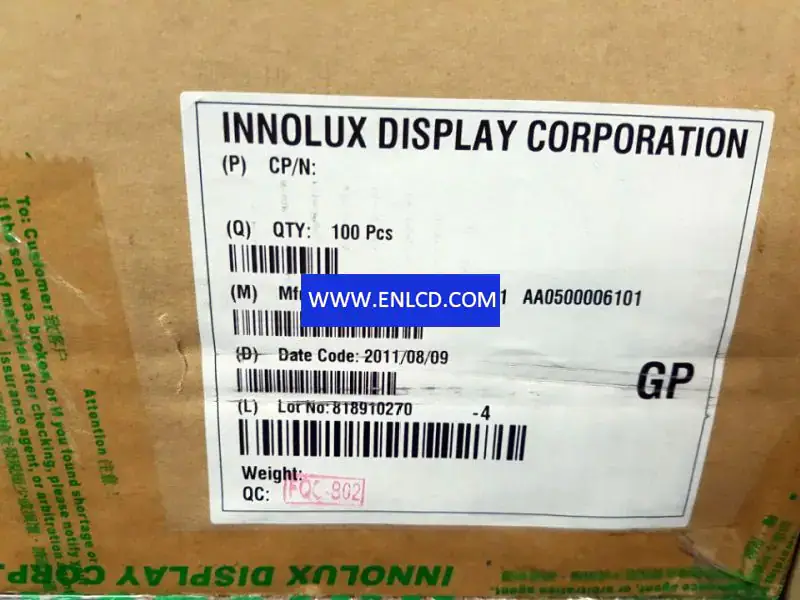 Innolux AT050TN43 V.1 LCD panel