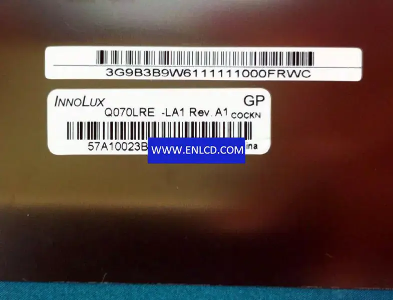 Innolux Q070LRE-LA1 LCD panel