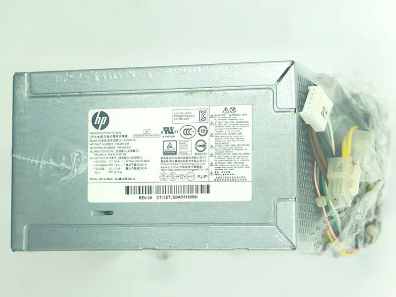 HP 600 680 800 880 G2 6Pin 280W Power Supply PS-4281-1HA D14-280P1A DPS-280AB-5 A DPS-280AB-5 B PCD019 D13-280P2A