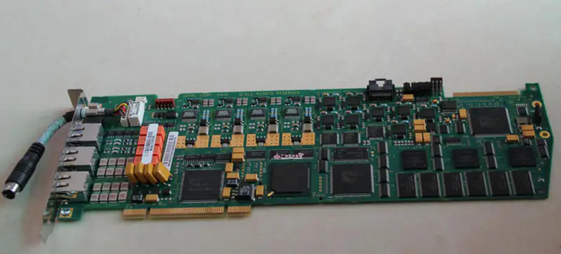 Intel Dialogic DI/0408-LS-A-R2 Telephony Cards PCI VoIP Card