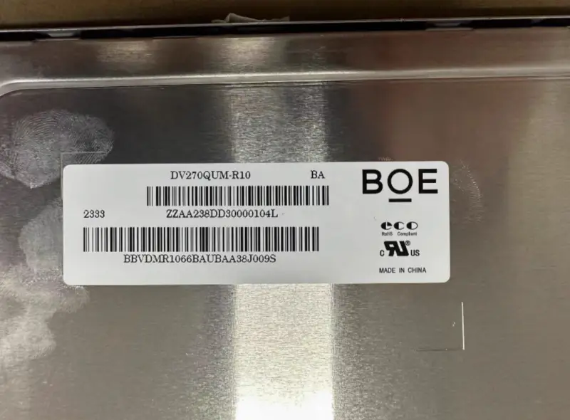 BOE DV270QUM-R10 LCD面板