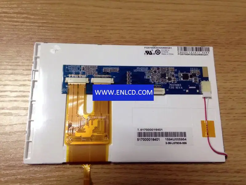 FG0700K5DSSWBG01 Datenbild LCD-Panel Automobil-Display