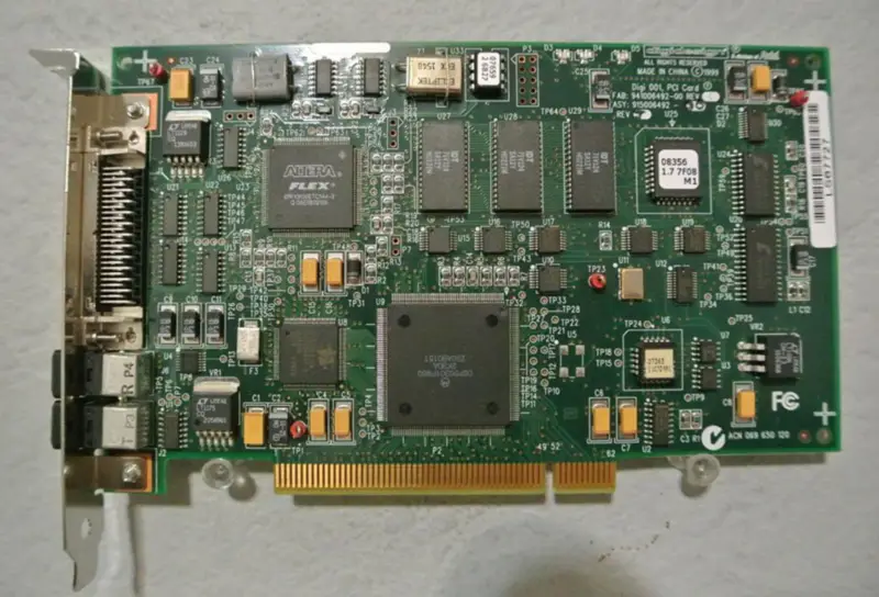Digidesign Digi 001 PCI Card AUDIO INTERFACE 941006492/915006492 00 REV C