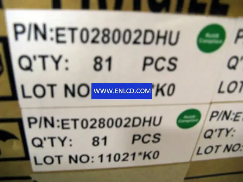 ET028002DHU EDT LCD panel Mobile Phone