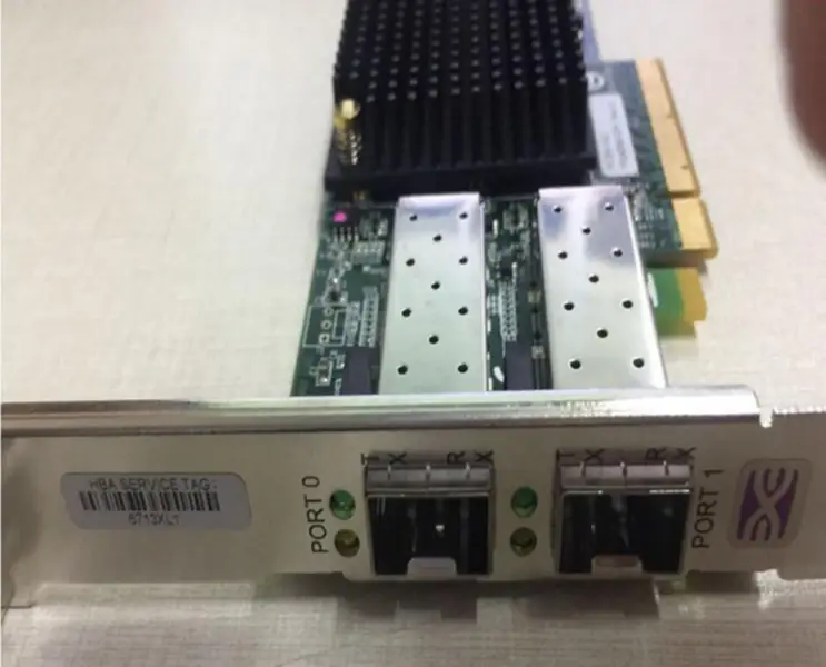Emulex EMU-P004096-03H Dual Channel HBA Card PCIe 10GB industrial motherboard