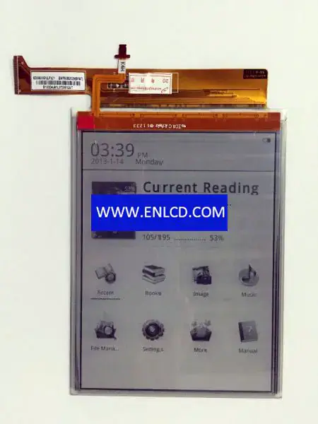 ED060XG1 E Ink LCD panel for E-Book Reader
