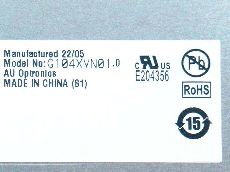 AUO G104XVN01.0 LCD