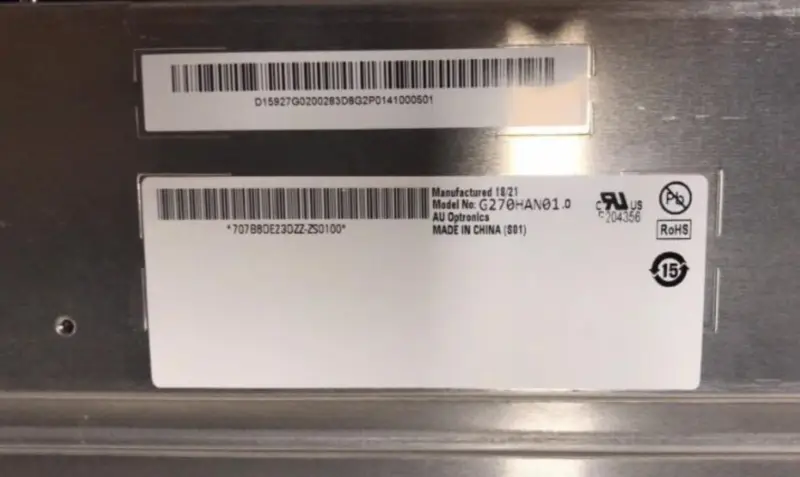 AUO G270HAN01.0 LCD panel