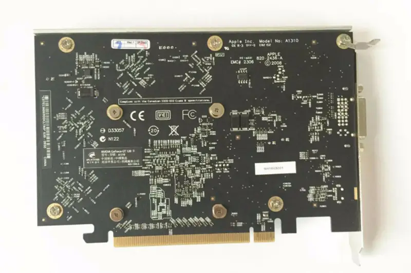 NVIDIA GeForce GT 120 512MB Apple Mac Pro Grafikkarte 2008-2012 Mini Display DVI
