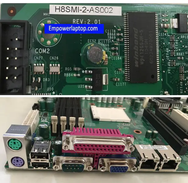Supermicro H8SMI-2-AS002 Rev 2.01 ATX motherboard