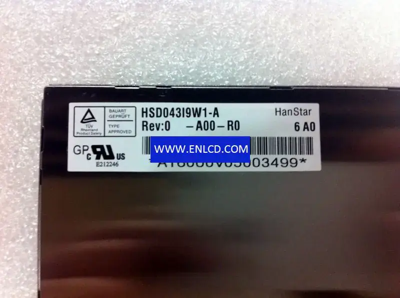 HannStar HSD043I9W1-A00-R00 LCD-Panel