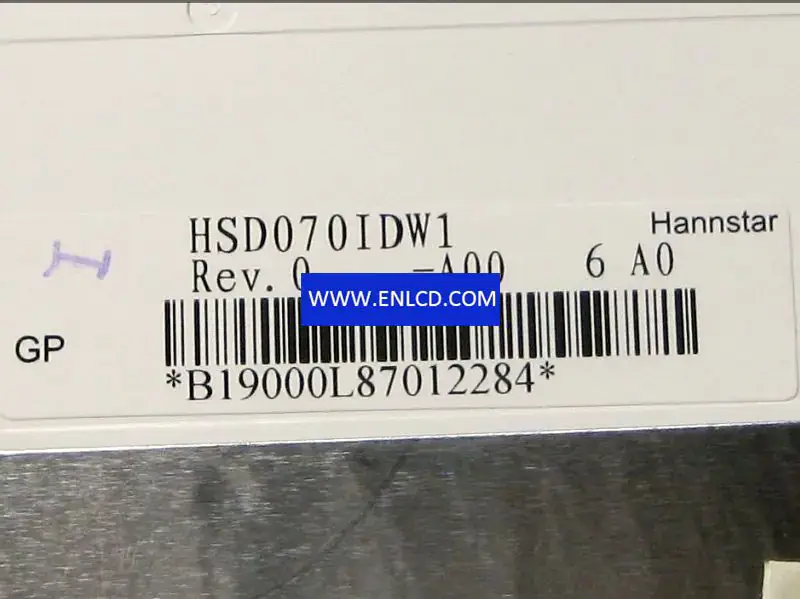 HannStar HSD070IDW1-A00 LCD-Panel