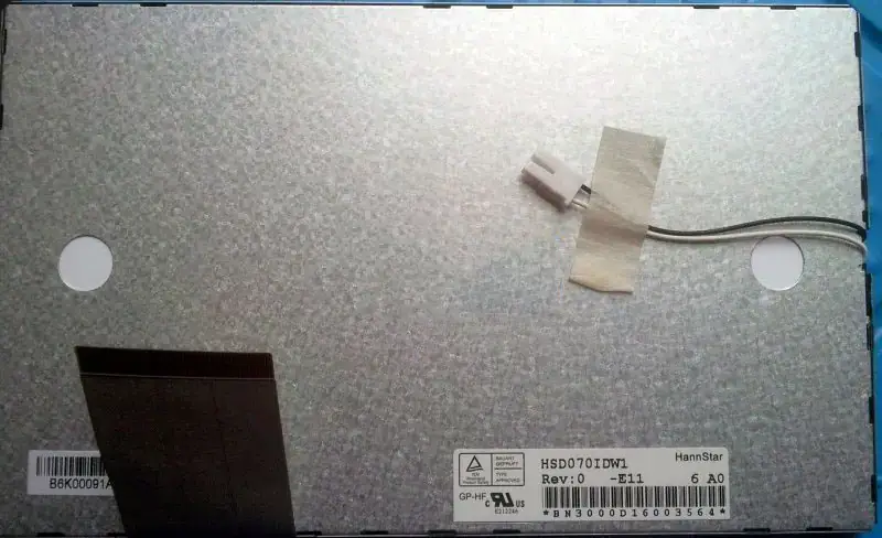HannStar HSD070IDW1-E11 LCD panel