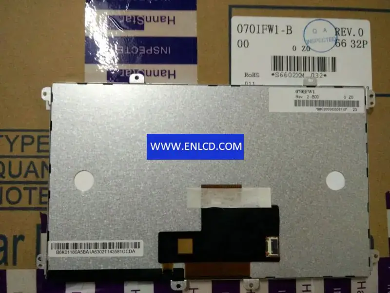 HannStar HSD070IFW1-B00 LCD panel for Automotive Display