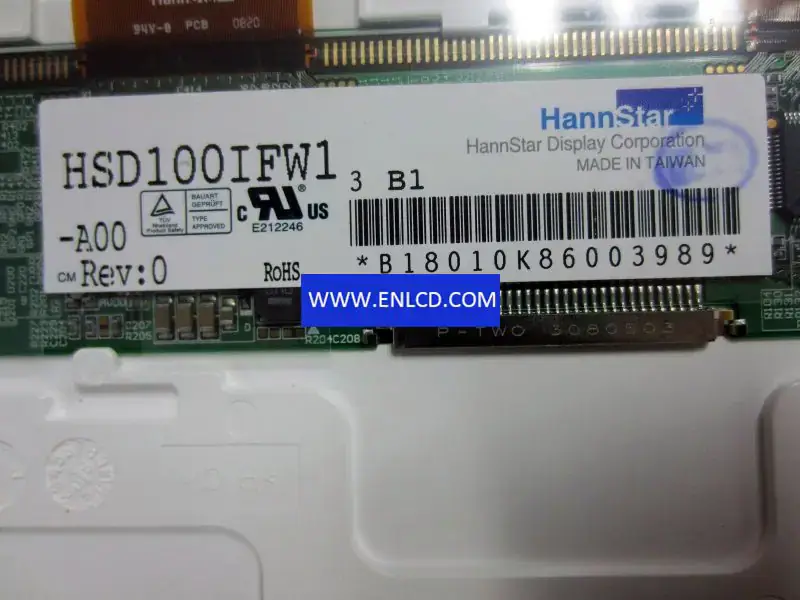 HannStar HSD100IFW1-A00 LCD-Panel
