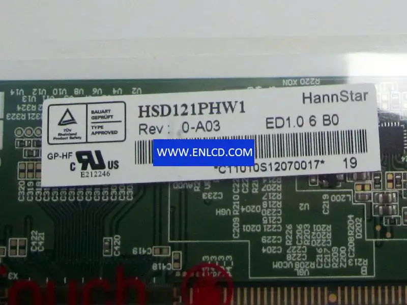 HannStar HSD121PHW1-A03 LCD-Panel