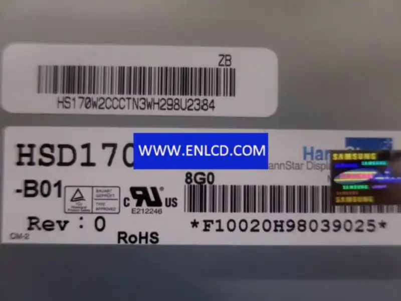HannStar HSD170MGW1-B01 LCD-Panel