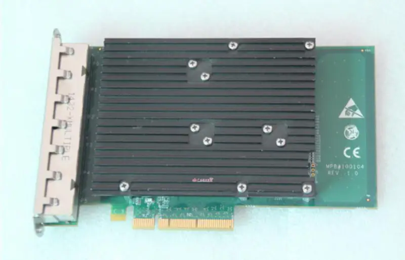 LEBEL I350-T6 82580 6 PCIe Ethernet Adapter industrial motherboard TRACKING KAPTON attached