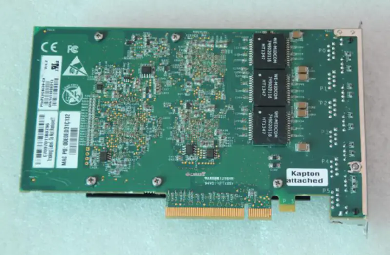 LEBEL I350-T6 82580 6 PCIe Ethernet-Karte industrielle Hauptplatine
