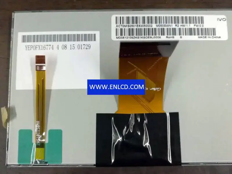 IVO M050SWN1 R2 LCD panel Automotive Display replacement