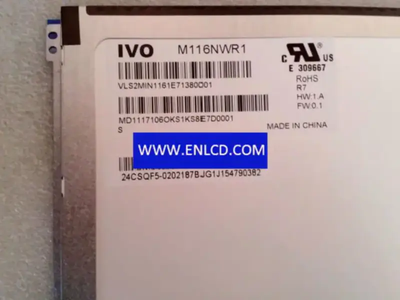 IVO M116NWR1 R7 LCD panel