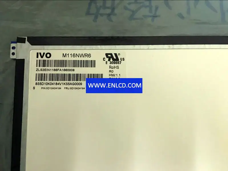 IVO M116NWR6 R0 LCD panel
