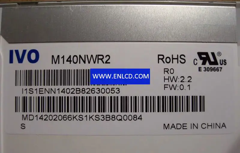 IVO M140NWR2 R0 LCD panel replacement