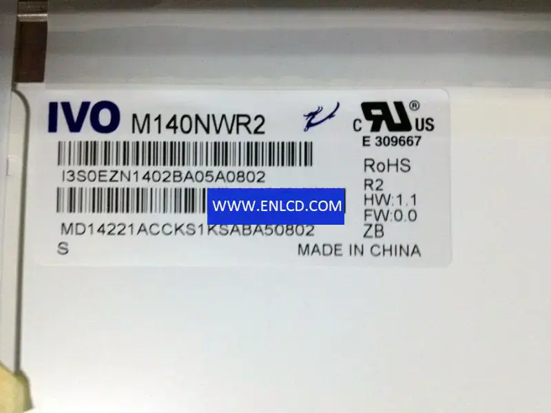 IVO M140NWR2 R2 LCD panel replacement