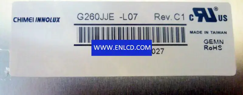 Innolux G260JJE-L07 LCD panel