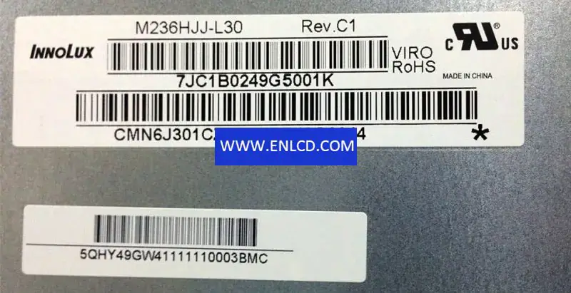 Innolux M236HJJ-L30 LCD panel for Desktop Monitor