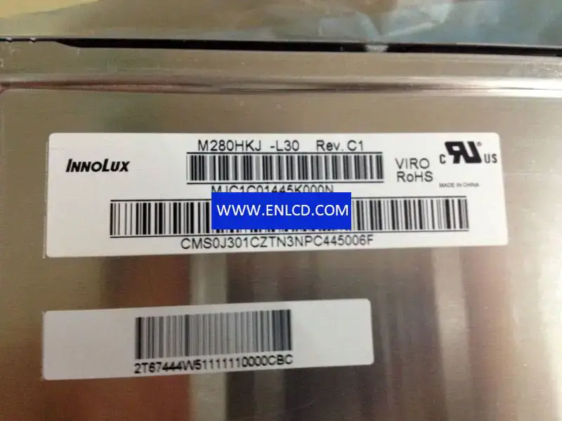 Innolux M280HKJ-L30 Rev.B1 LCD panel