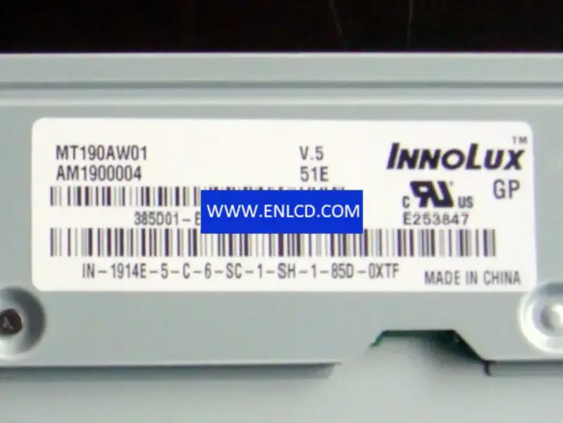 Innolux MT190AW01 V.5 LCD panel